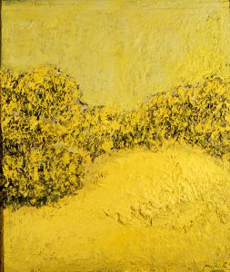 1979, Le ginestre, olio su tela, cm 85 x 72, arch 4360